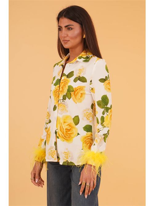 Camicia elastica in viscosa fantasia LAFTY.LIE | 02P223FANTASIA