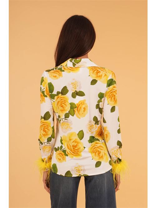 Camicia elastica in viscosa fantasia LAFTY.LIE | 02P223FANTASIA