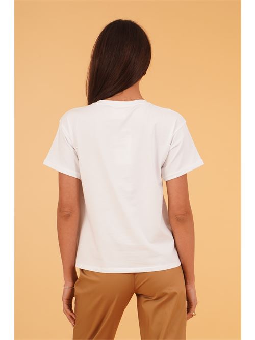 Maglia con stampa LAFTY.LIE | 18Q710BIANCO