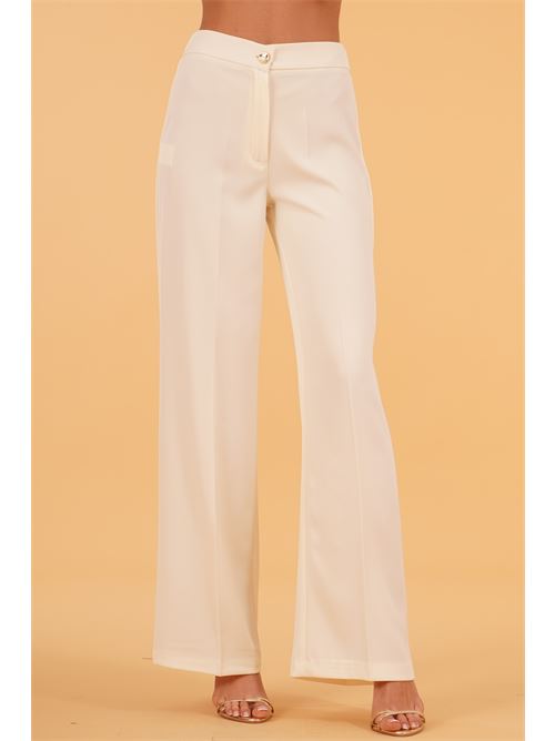 Pantalone in cady LAFTY.LIE | 40G314BURRO
