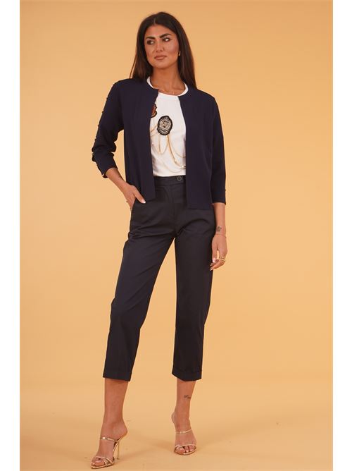 Cardigan in viscosa LAFTY.LIE | 53D118BLU