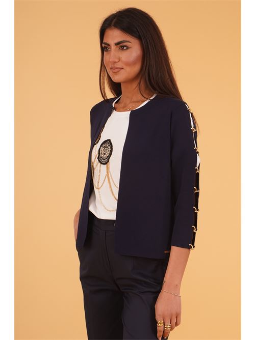 Cardigan in viscosa LAFTY.LIE | 53D118BLU