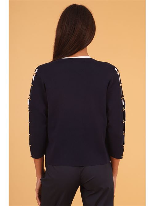 Cardigan in viscosa LAFTY.LIE | 53D118BLU