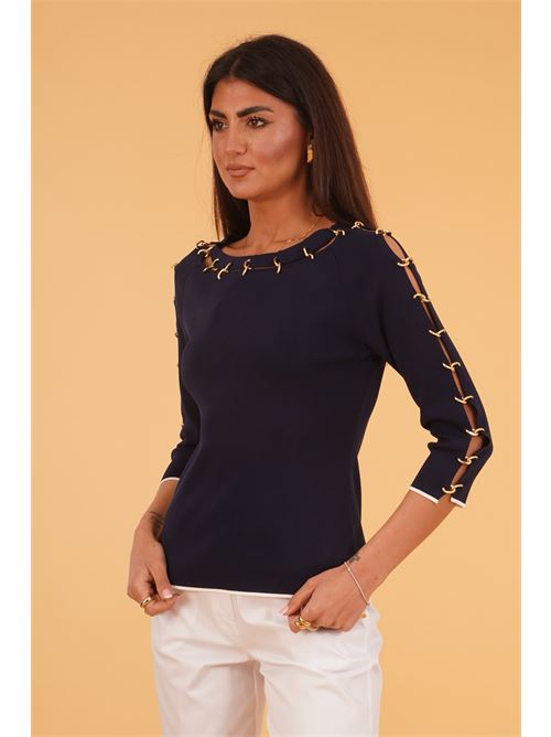 Maglia in viscosa LAFTY.LIE | 58D161BLU