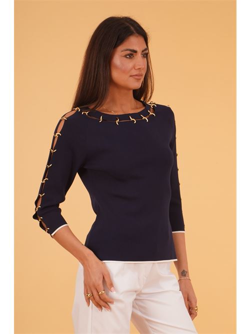 Maglia in viscosa LAFTY.LIE | 58D161BLU