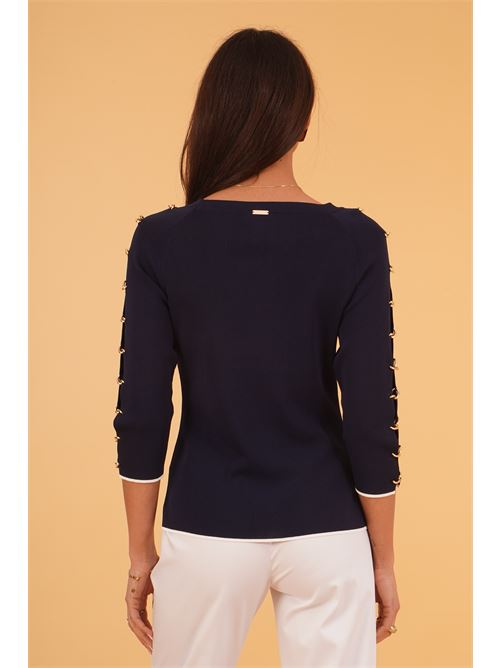 Maglia in viscosa LAFTY.LIE | 58D161BLU