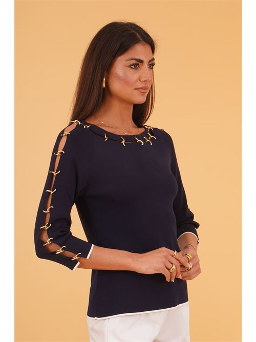 Maglia in viscosa LAFTY.LIE | 58D161BLU