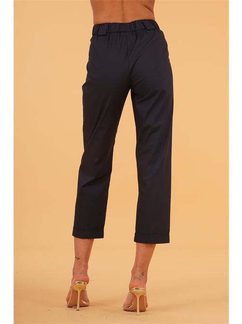 Pantalone in cotone elastico LAFTY.LIE | 63G317BLU