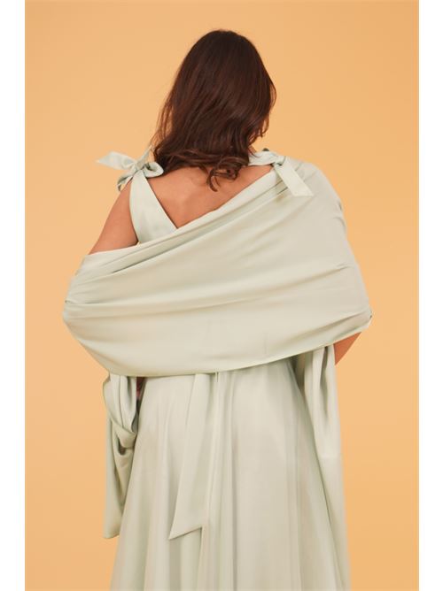 Stola in raso Le Rjtange | BK92VERDE PRATO