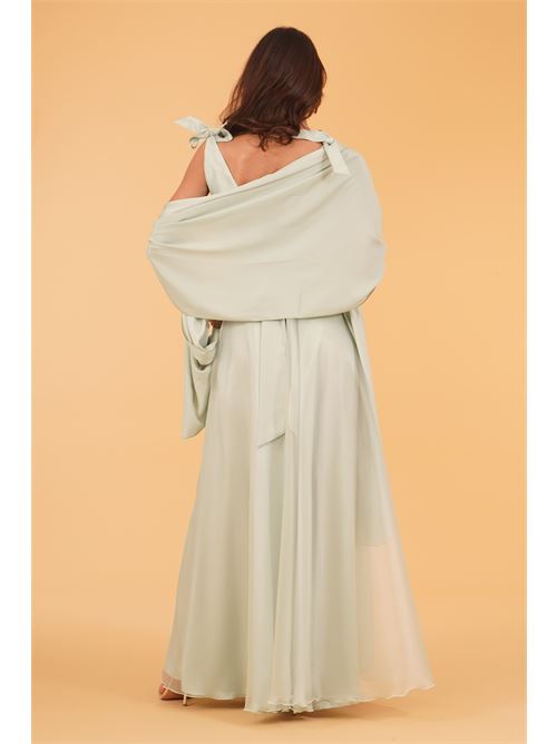 Stola in raso Le Rjtange | BK92VERDE PRATO