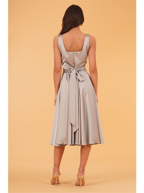 Abito in raso Le Rjtange | HE84TIMO