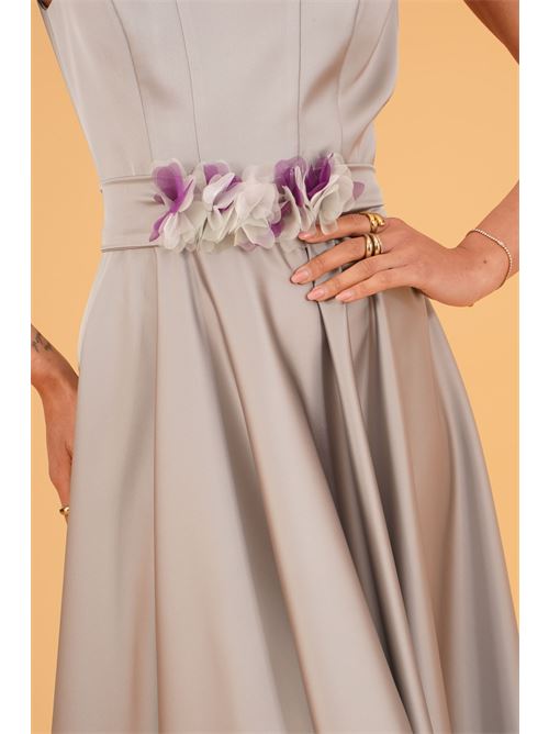 Abito in raso Le Rjtange | HE84TIMO