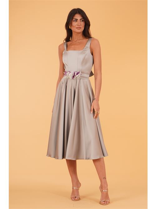 Abito in raso Le Rjtange | HE84TIMO