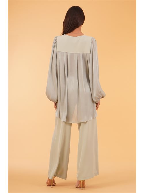 Casacca in raso laminato Le Rjtange | PC54SALVIA