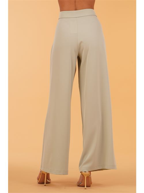 Pantalone palazzo in cady Le Rjtange | PC61SALVIA