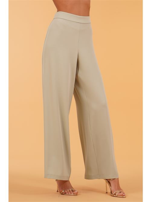 Pantalone palazzo in cady Le Rjtange | PC61SALVIA