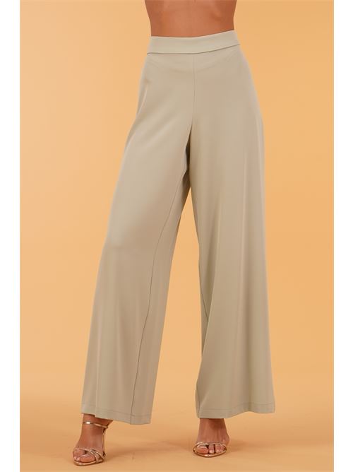 Pantalone palazzo in cady Le Rjtange | PC61SALVIA