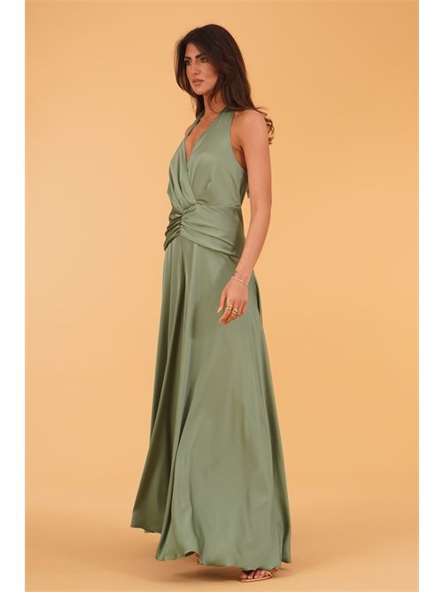 Tuta palazzo in raso Le Rjtange | SK83VERDE