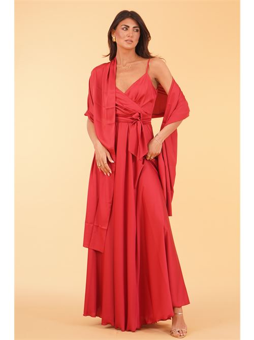 Stola in raso Le Rjtange | SK91ROSSO