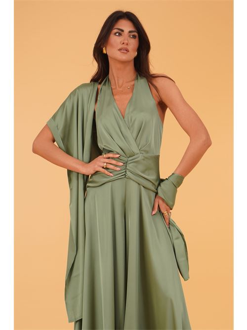 Stola in raso Le Rjtange | SK91VERDE