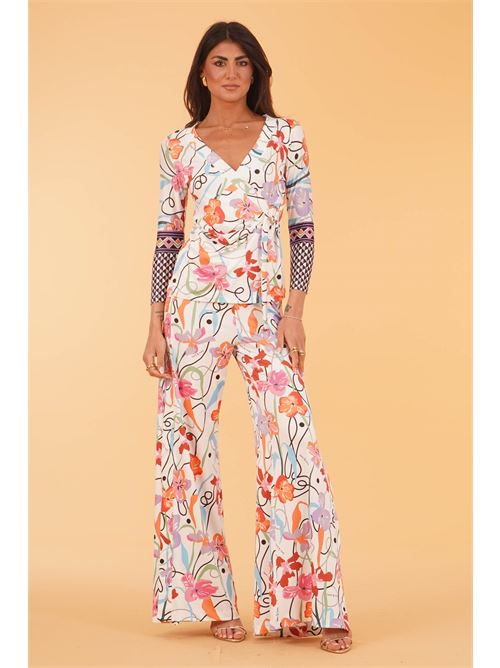 Maglia in viscosa fantasia Love To Love by Gai Mattiolo | LT290FANTASIA