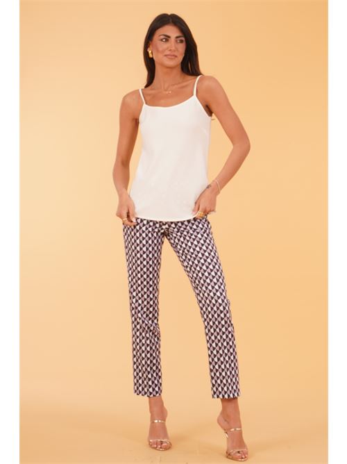 Canotta in viscosa Love To Love by Gai Mattiolo | LT304BIANCO