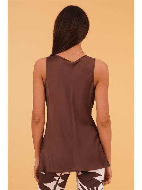 Canotta in viscosa Love To Love by Gai Mattiolo | LT403MORO