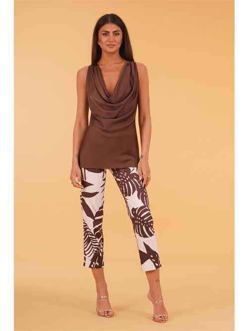 Canotta in viscosa Love To Love by Gai Mattiolo | LT403MORO