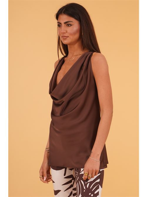 Canotta in viscosa Love To Love by Gai Mattiolo | LT403MORO