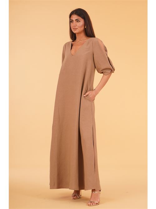 Abito in viscosa e lino luckylu Milano | AB08LVMUD