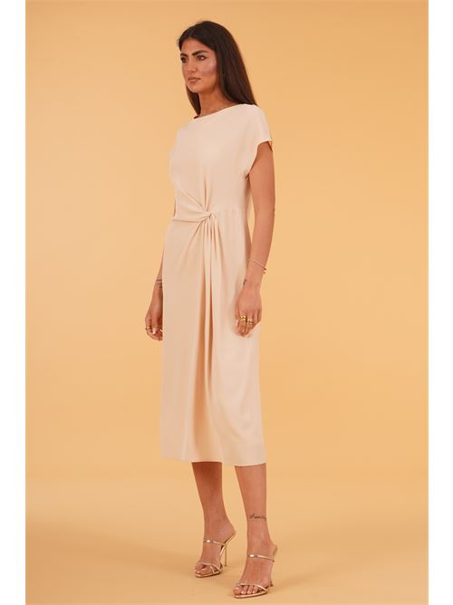 Abito in cady leggero luckylu Milano | AB64FLCHALK