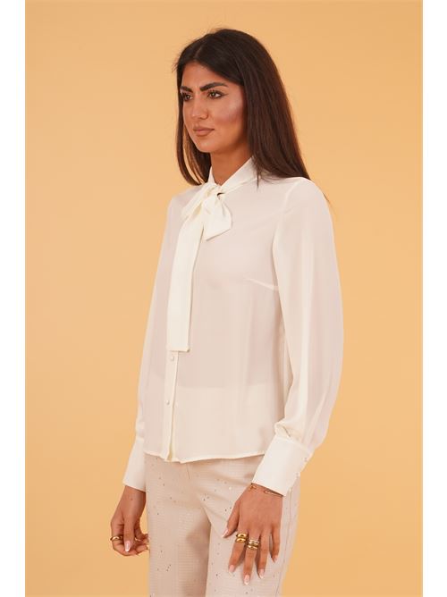Camicia in georgette luckylu Milano | BL50GEWHITE