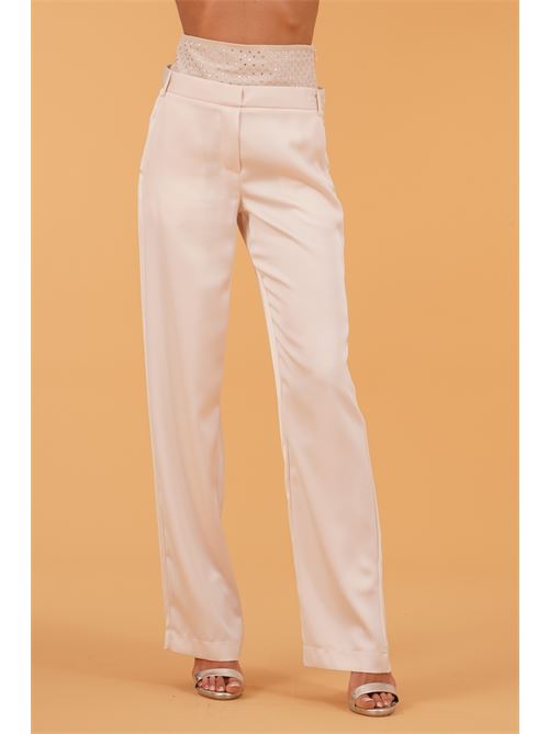 Pantalone in raso Simona Corsellini | CEAP10201INFINITY