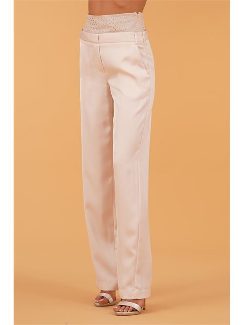 Pantalone in raso Simona Corsellini | CEAP10201INFINITY