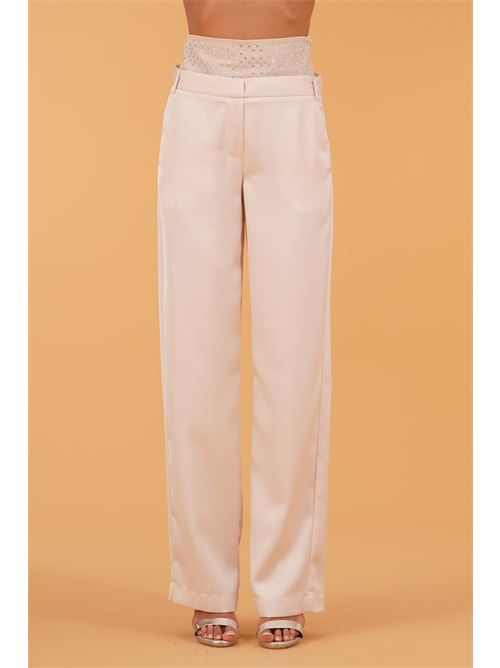 Pantalone in raso Simona Corsellini | CEAP10201INFINITY