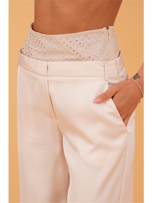 Pantalone in raso Simona Corsellini | CEAP10201INFINITY