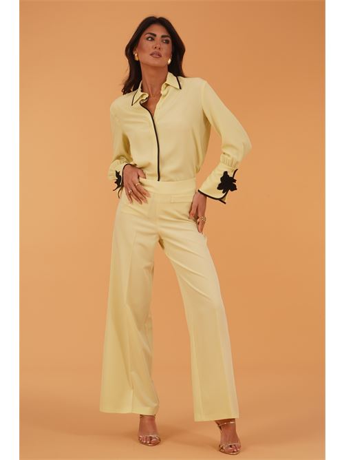 Camicia in misto seta Simona Corsellini | CPCA01301NEW SAUGE