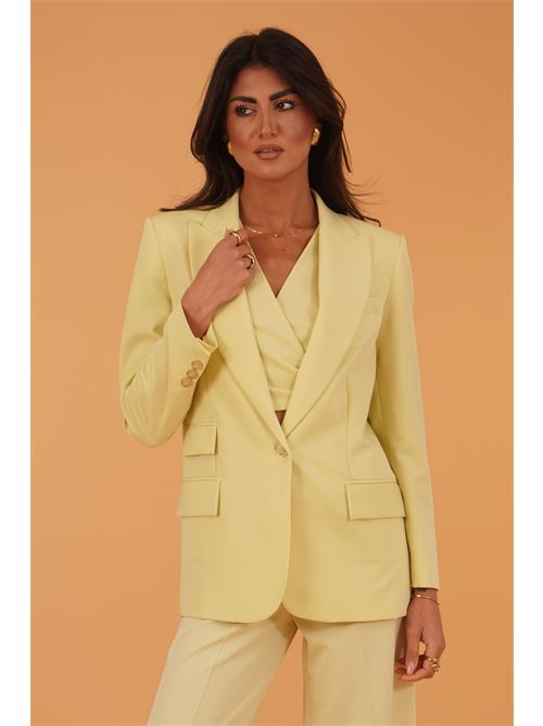 Giacca in cady Simona Corsellini | CPGI01001NEW SAUGE