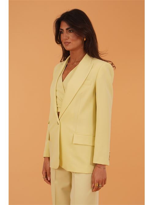 Giacca in cady Simona Corsellini | CPGI01001NEW SAUGE