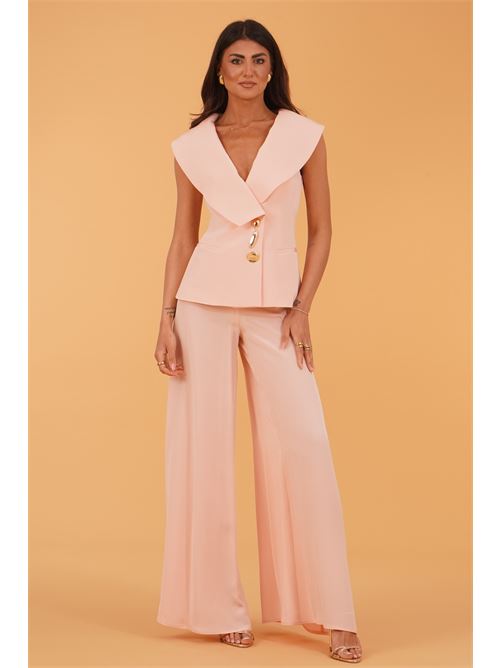 Giacca in cady Simona Corsellini | CPGI01401SKIN ROSE