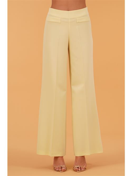 Pantalone in cady Simona Corsellini | CPPA03001NEW SAUGE