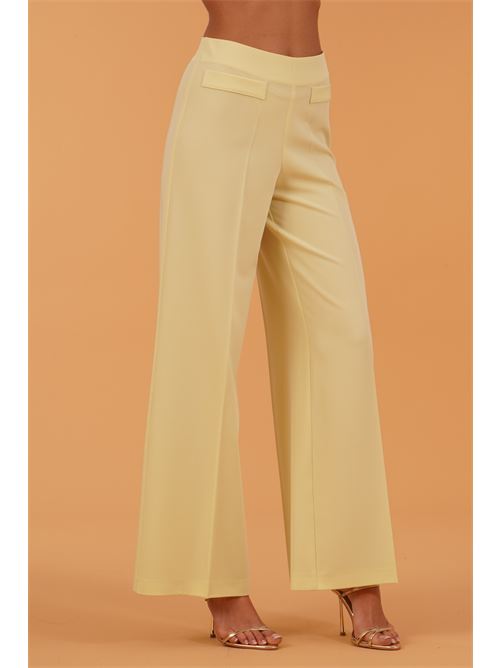 Pantalone in cady Simona Corsellini | CPPA03001NEW SAUGE