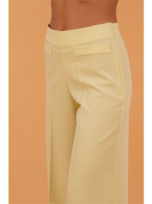 Pantalone in cady Simona Corsellini | CPPA03001NEW SAUGE