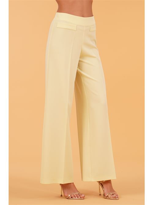 Pantalone in cady Simona Corsellini | CPPA03001NEW SAUGE