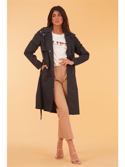 Tranch senza cuciture TANTA | TAGEDARK NAVY