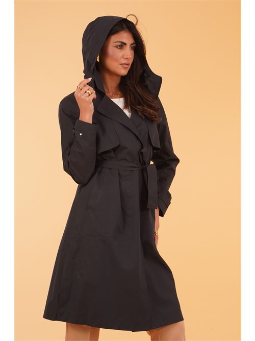 Tranch senza cuciture TANTA | TAGEDARK NAVY