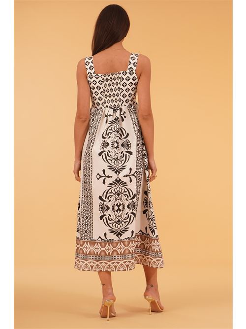 Abito in cotone fantasia THE  ABITO | AB56PSFANTASIA