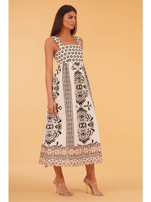 Abito in cotone fantasia THE  ABITO | AB56PSFANTASIA