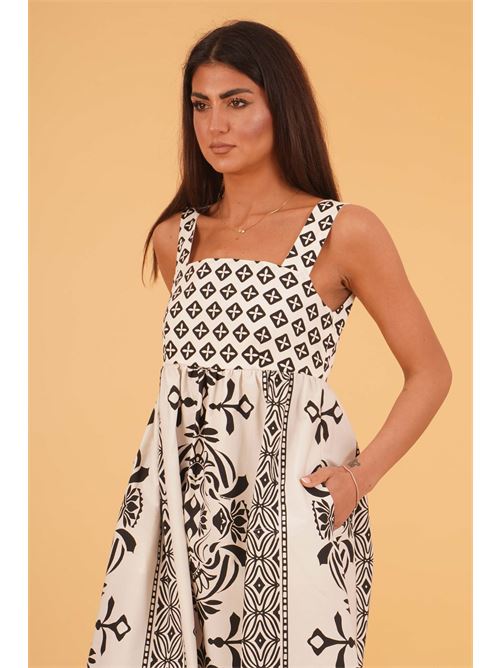 Abito in cotone fantasia THE  ABITO | AB56PSFANTASIA