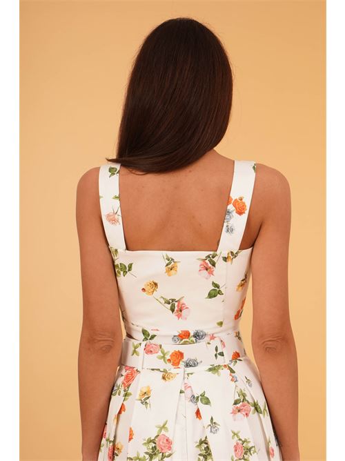 Top in cotone fantasia THE  ABITO | BL08CSSMALL ROSES
